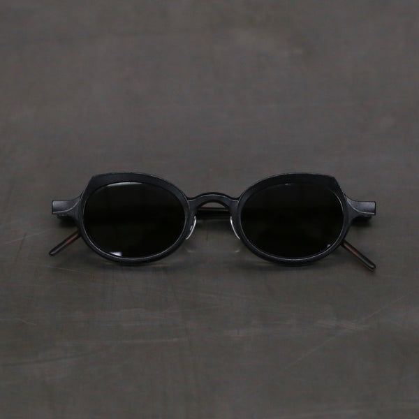 Rigards aluminum magnesium alloy glasses RG0090AL series collection RG-RG0090AL-HSH black frame dark gray lenses